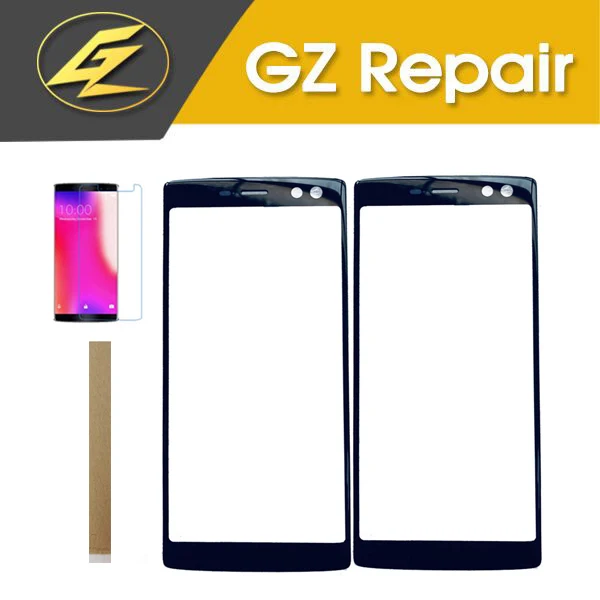 6,0 дюймов Для Doogee BL12000 BL12000 Pro Сенсорный экран внешняя стеклянная передняя панель все новые с защитной мягкой пленкой и лентой