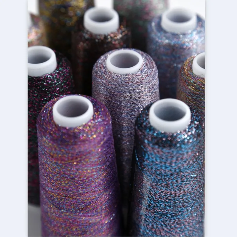 Тонкая золотая и серебряная нить металлическая шелковая цвет золото тонкая