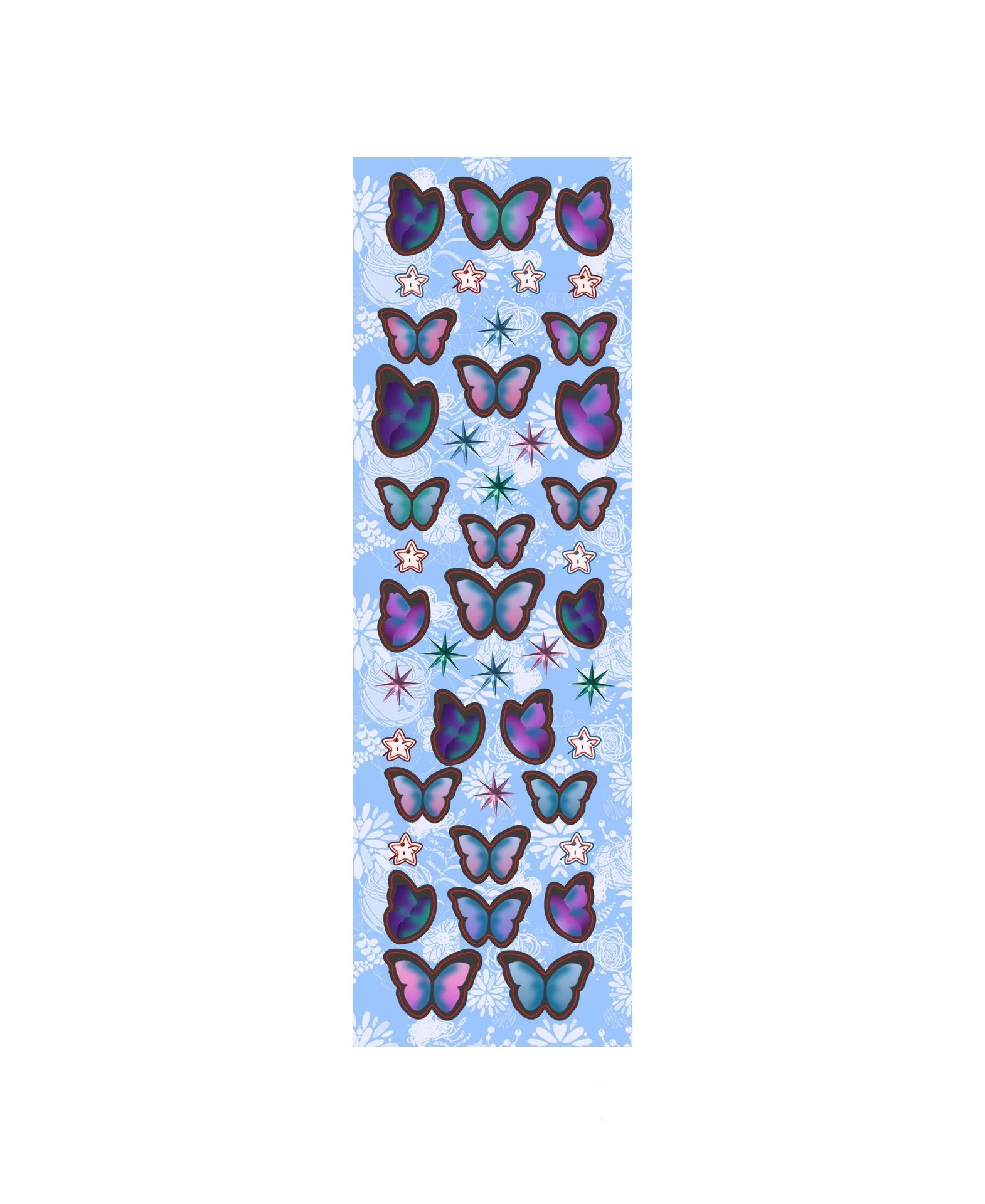 

Colorful Butterfly Laser Stickers Scrapbooking Kawaii Sticker Diy Decorative Stickers Plan Decor Sticker Art Supplies