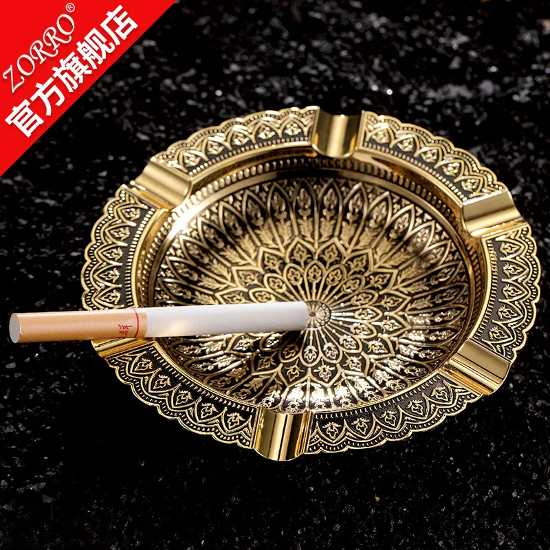 

Alloy 20 cigarette packing box, creative ashtray, custom ashtray, zinc alloy, men's decoration, gift giving. gadgets for men