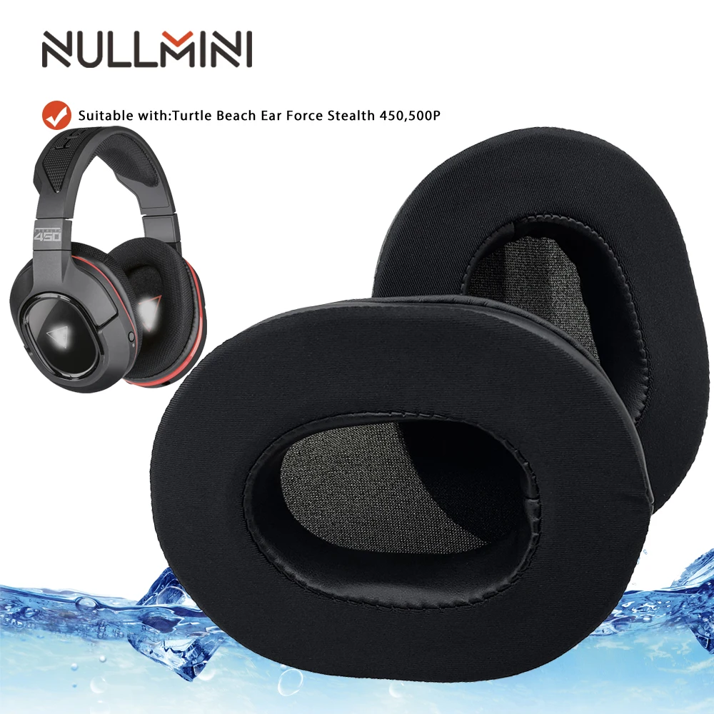 Сменные улучшенные гелевые амбушюры NullMini для черепахи пляжа Stealth 450 500P