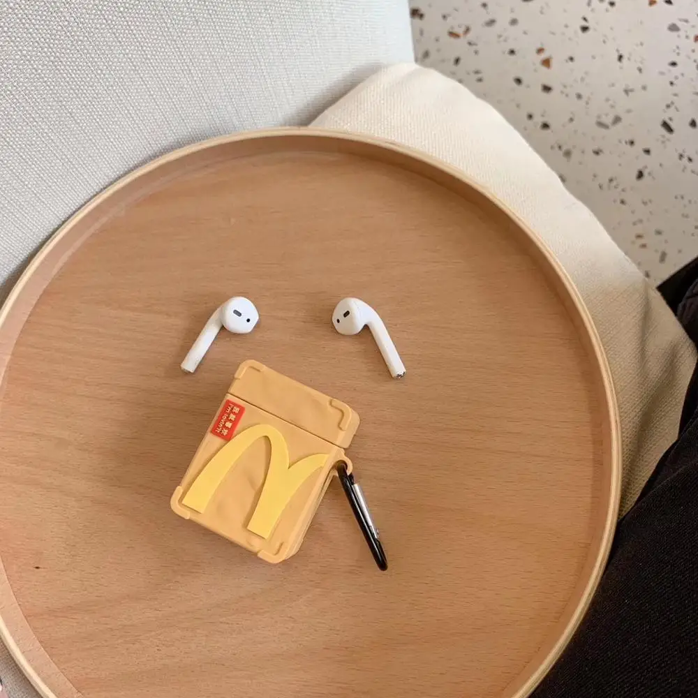 Силиконовый чехол для наушников Apple AirPods 1/2 pro|Бамперы| |