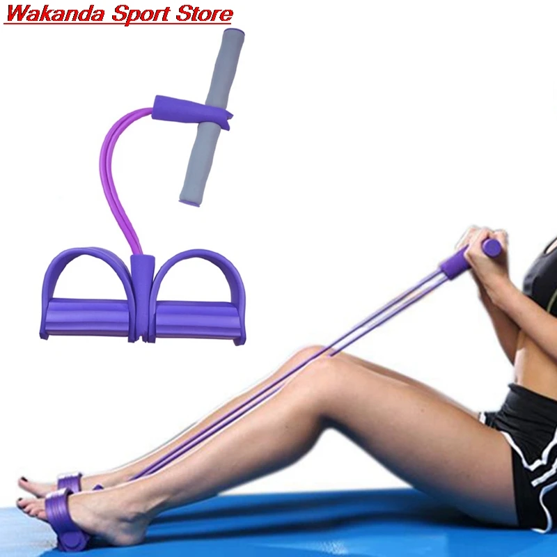 

Multifunctional Pull Rope Leg Puller Expander Yoga Pilates Fitness Belt Ankle Training Indoor Resistance Band Workout Latex Tube