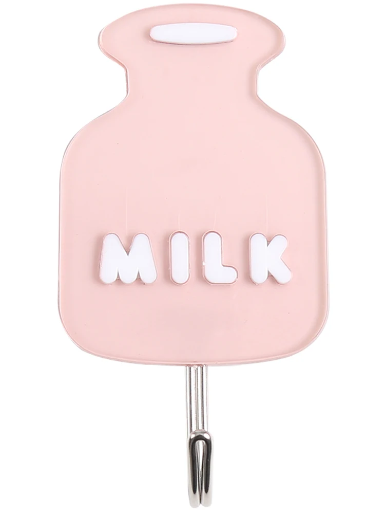 

5 PCS Cute hook wall hanging cartoon car hanger nail-free seamless kitchen strong adhesive hook