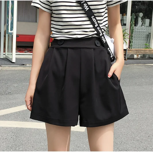 Элегантные летние новые популярные шорты женские корейские модные элегантные