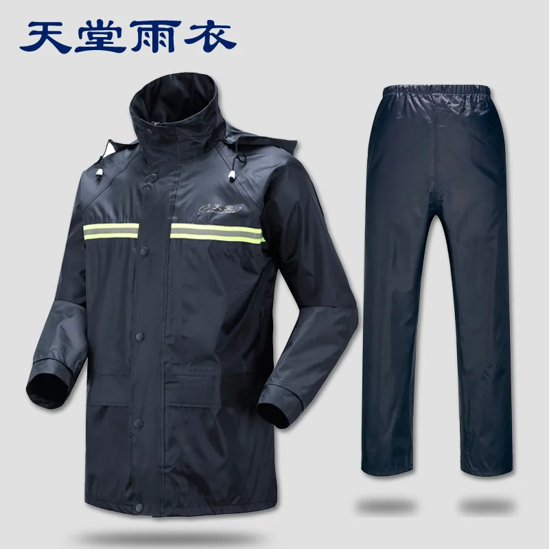

Travel Outdoors Set Scooter Raincoat Pants Fishing Electric Motorcycle Poncho Men Rain Coat Jacket Impermeables Rain Suit BW50YY