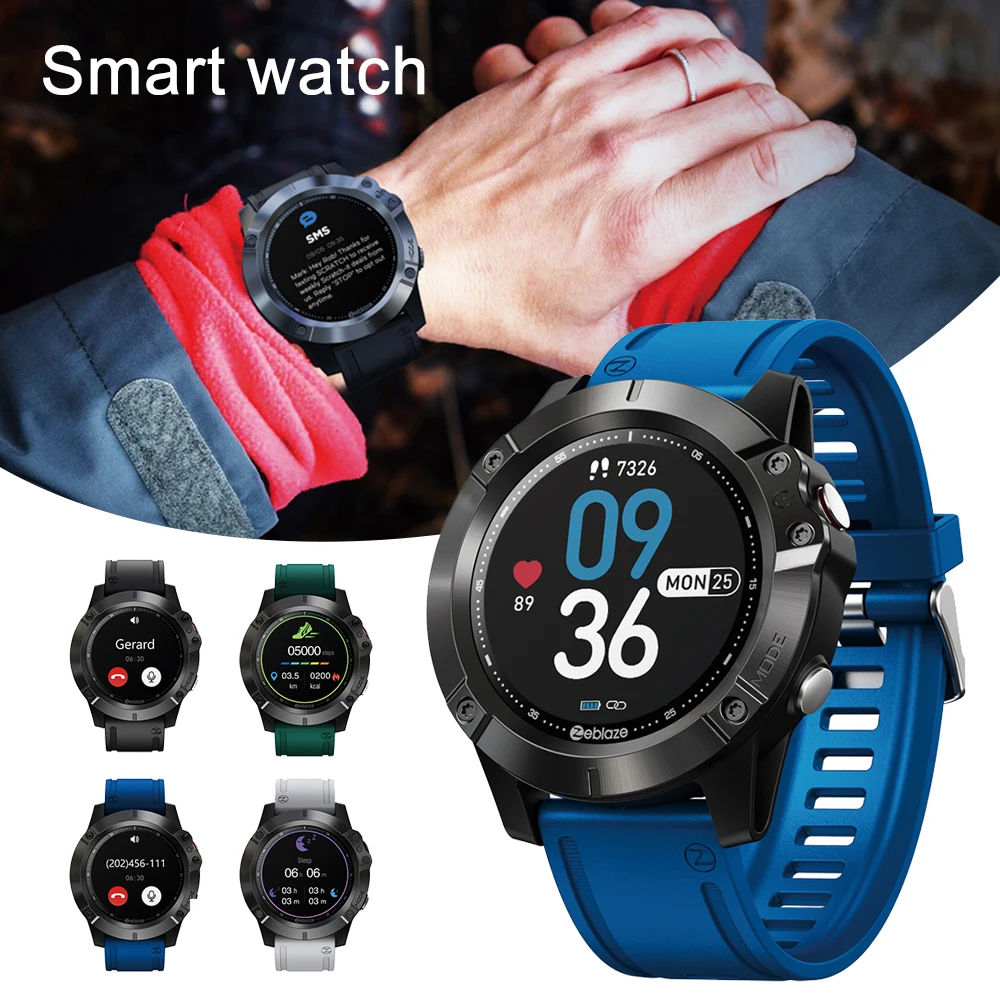 Новый Стекло zelbase VIBE 6 смарт часы Bluetooth Смарт музыкальный плеер для
