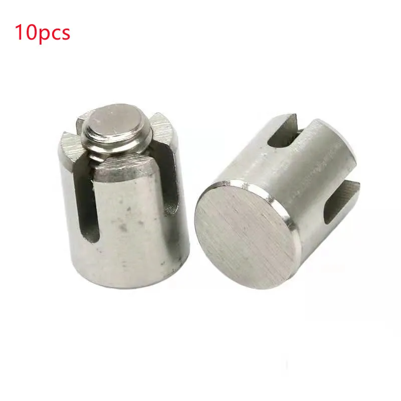 

10 шт., перекрестная Пряжка для троса из нержавеющей стали 316, замок для троса M2M3M4M5M6, решетчатая система для троса, зеленый настенный перекрес...