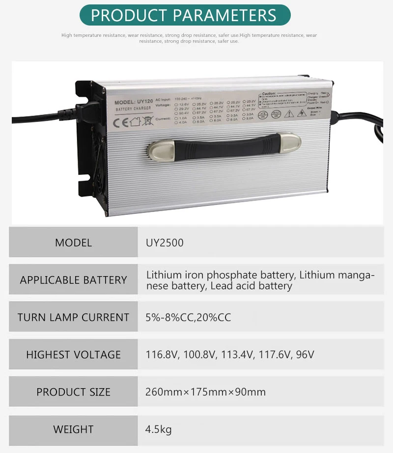 ESHION Max 2500 Вт Зарядное устройство 116,8 в 100,8 в 113,4 в 117,6 в 96 В 18А Автомобильный Электрический перезаряжаемый Скутер зарядное устройство для мотоцикла