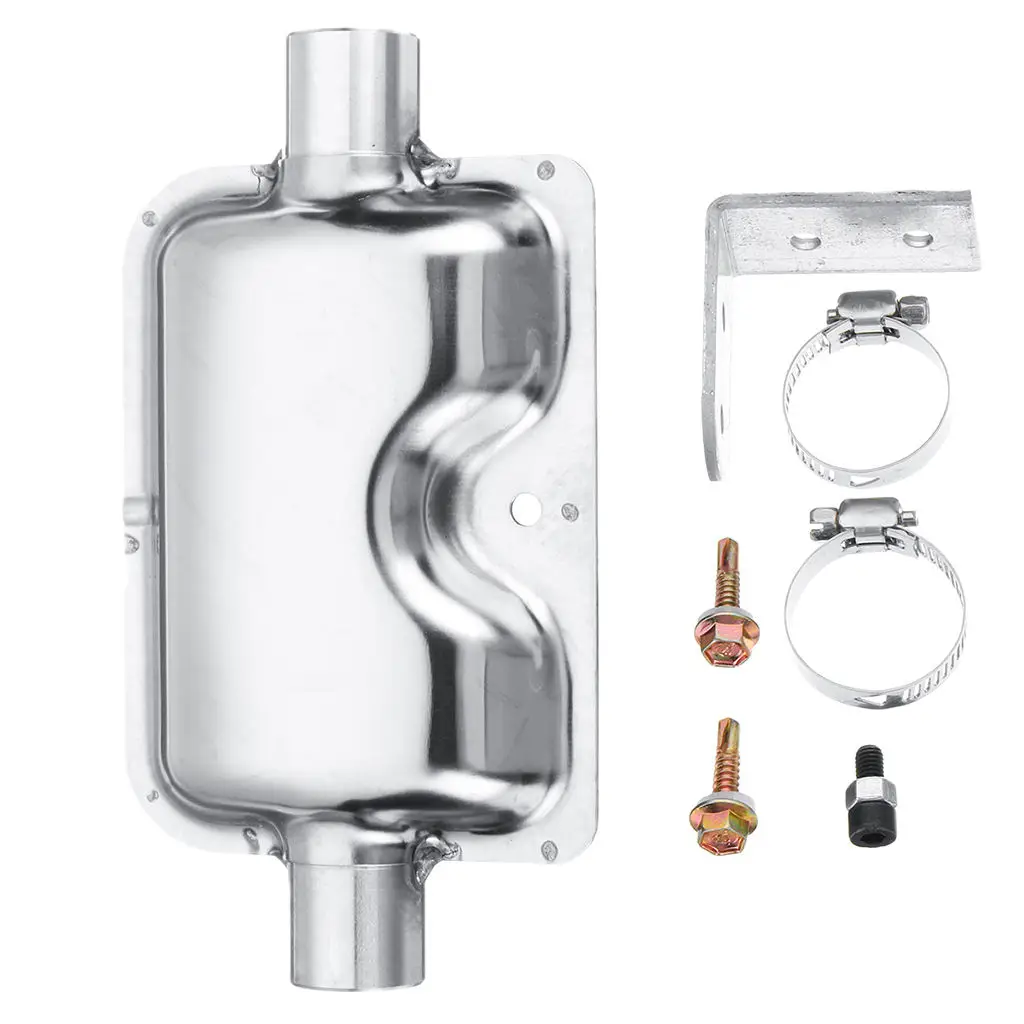 

Durable Stainless Car Exhaust Muffler System Kit For Air Parking Heater