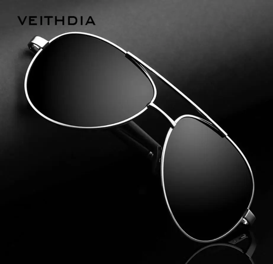 Бренд VEITHDIA мужские поляризованные солнцезащитные очки UV400 oculos de sol masculino