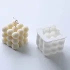 Новый шарик куб Силиконовая Форма Смола форма для DIY ручной работы изготовление кристалла УФ эпоксидная ароматическая свеча форма для мыла инструмент для литья