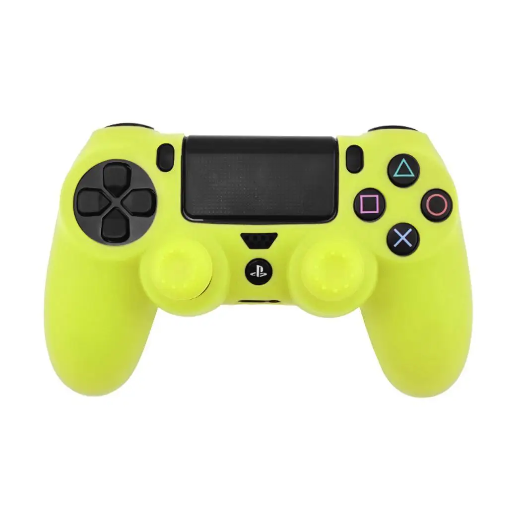 Мягкий силиконовый чехол для PS4 Pro Slim Solid Handle защитный геймпад | Электроника