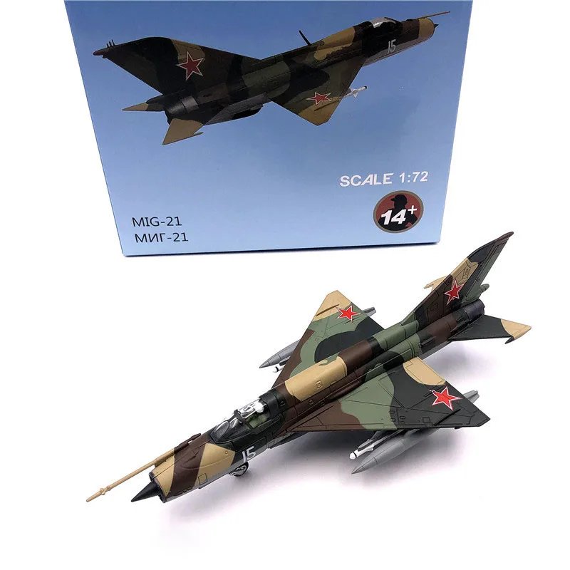 Wltk MIG-21 литье под давлением масштаб 1:72 бывшая советская ВВС Фото Коллекция