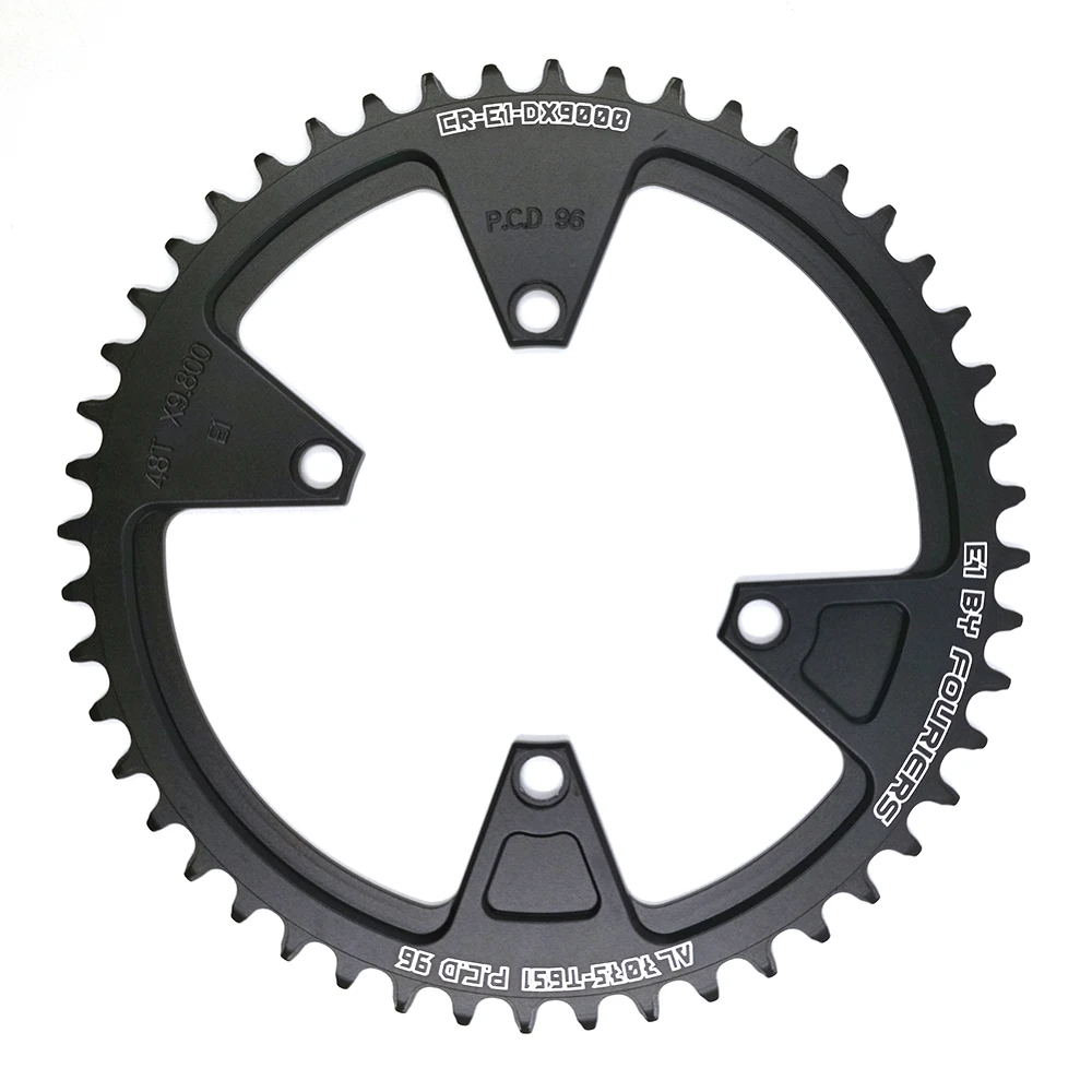 Велосипедная цепь fourier BCD96 односкоростная Звездочка из алюминиевого сплава для