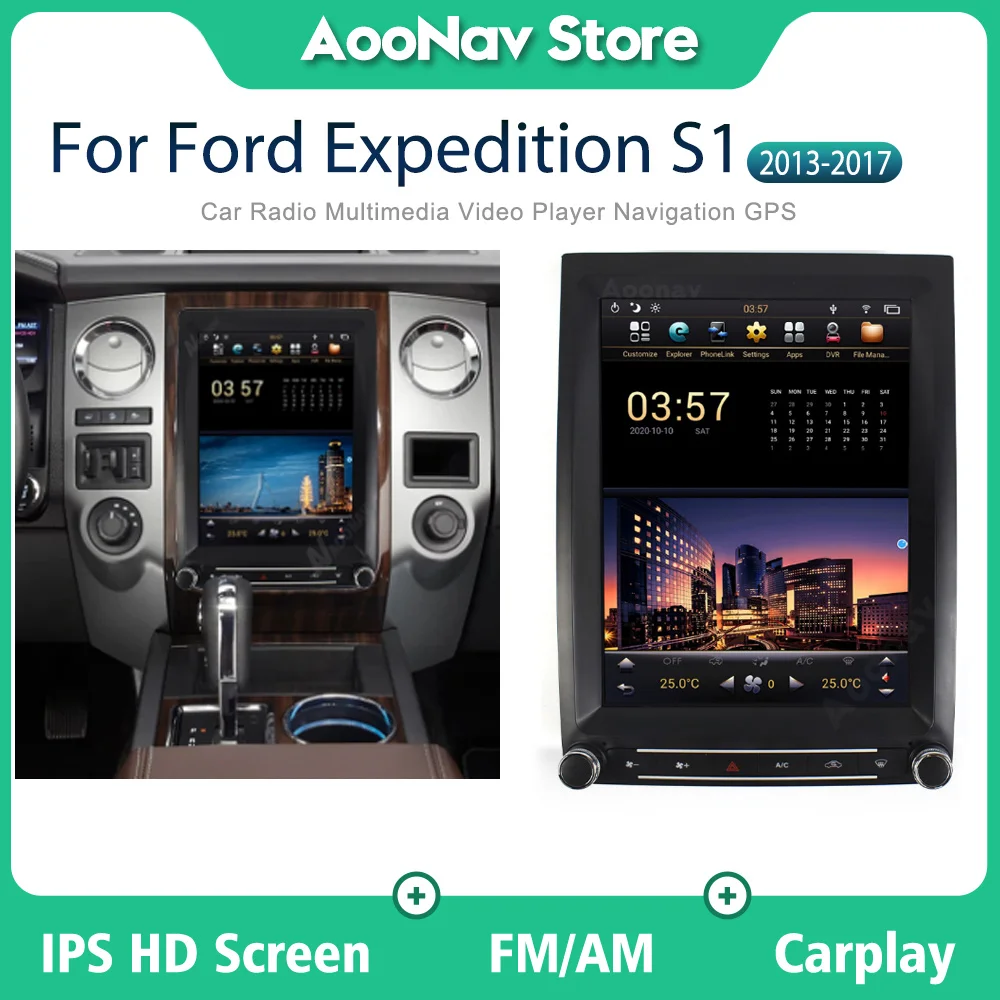 

Автомобильный мультимедийный стерео-проигрыватель Tesla на Android 9 для Ford DISPATCH F450 2013 2014-2017 с GPS-навигацией, головное устройство, записывающее устройство