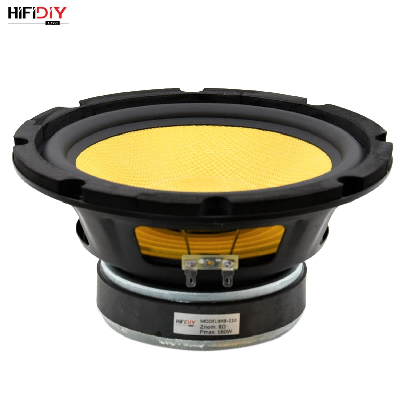 HIFIDIY Hi Fi аудио 8 дюймов "мидбаса НЧ динамик узел для самостоятельной сборки Ом 160