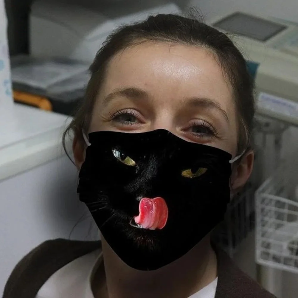 Маска Пылезащитная дышащая многоразовая для мужчин и женщин косплея забавные