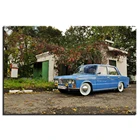 Настенное художественное украшение Россия ВАЗ Лада 2106 винтажный автомобильный постер печать на холсте сделай сам картина в рамке для декора гостиной