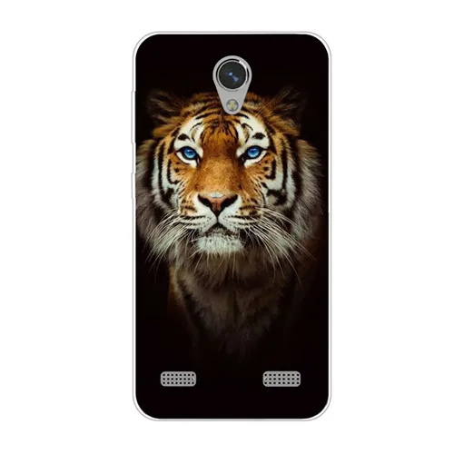 Чехол для zte blade a 520, силиконовая Мягкая задняя крышка из ТПУ с изображением зверей для zte blade a 520, Защитные чехлы для телефонов - Цвет: KK08