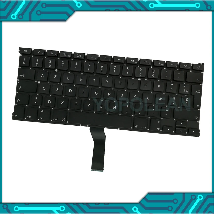 Сменная Клавиатура для ноутбука 3 шт. французская раскладка Macbook Air 13 дюймов A1369 A1466