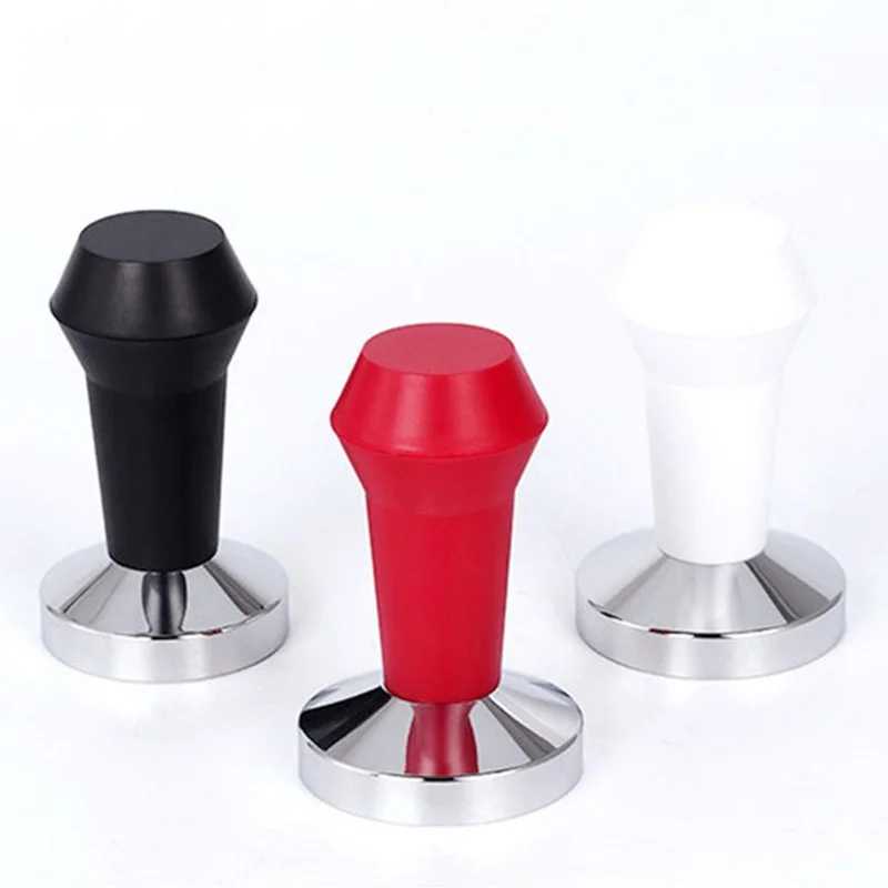 

51/53/58 мм компрессор для кофе, Прессор для эспрессо, дистрибьютор, молоток для кофе с плоским основанием, портативный аппарат для бариста, инс...