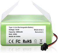 18650 14 4v 2800mah li ion battery for conga excellence 990 1090 ecovacs deebot n79s n79 dn622 eufy robovac 11 11s 12 35c x500