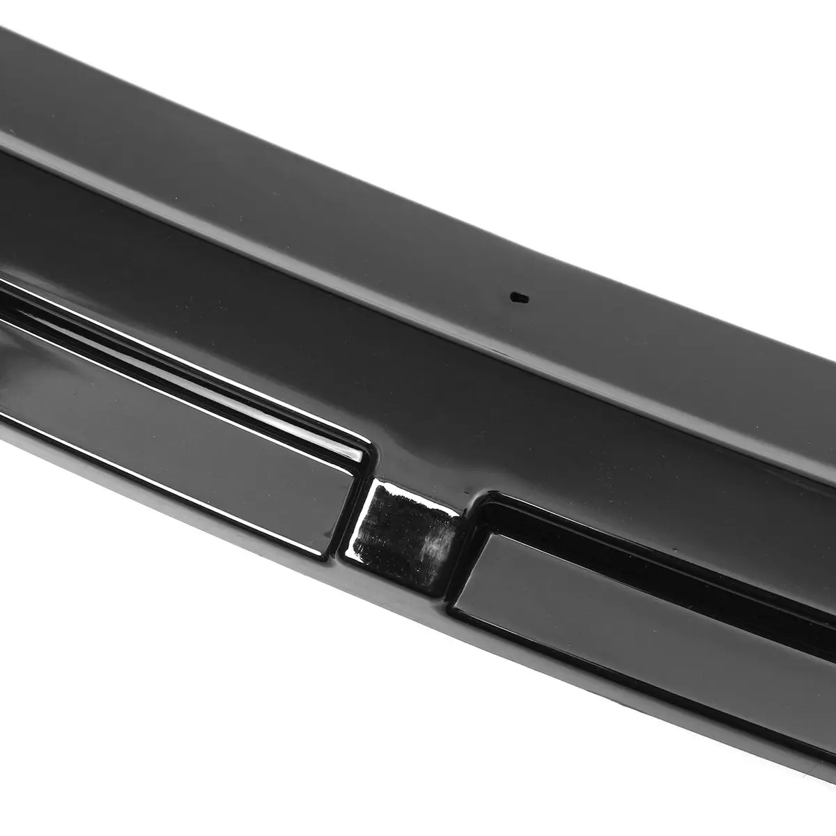 Черный/карбоновый вид 3 шт. автомобильный передний бампер разветвитель для губ