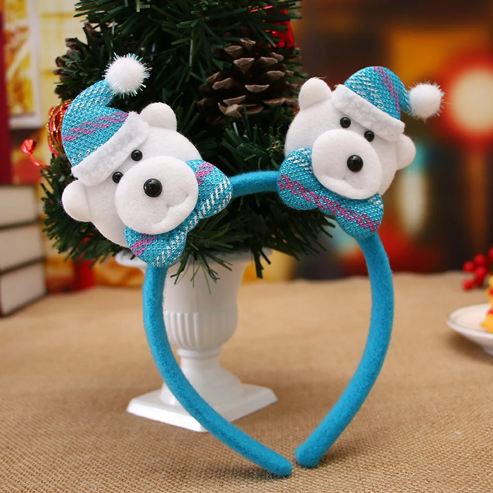 Горячая Рождественская осветительная повязка Санта-Клаус Снеговик Олень