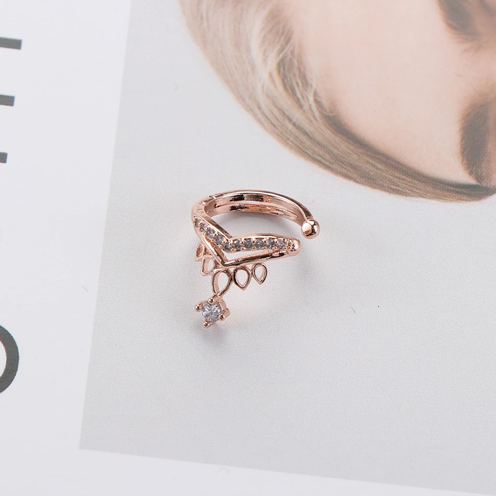 1 шт. регулируемые манжеты из нержавеющей стали с кубическим цирконием