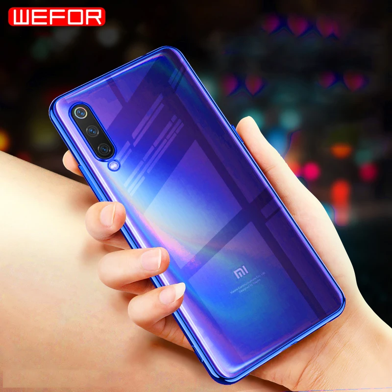 Для XiaoMi 9 8 Lite SE CC9E Mi 6x A3 Pro Mix 2s Max 3 Чехол Ультра тонкий прозрачный мягкий Премиум