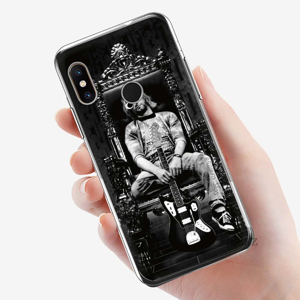 11 Чехол для мобильного телефона из ТПУ для Xiaomi Redmi Note 7 8 Pro 4 Note 4X5 5A 6 Cover Nirvana Kurt Cobain Shell - Цвет: 11