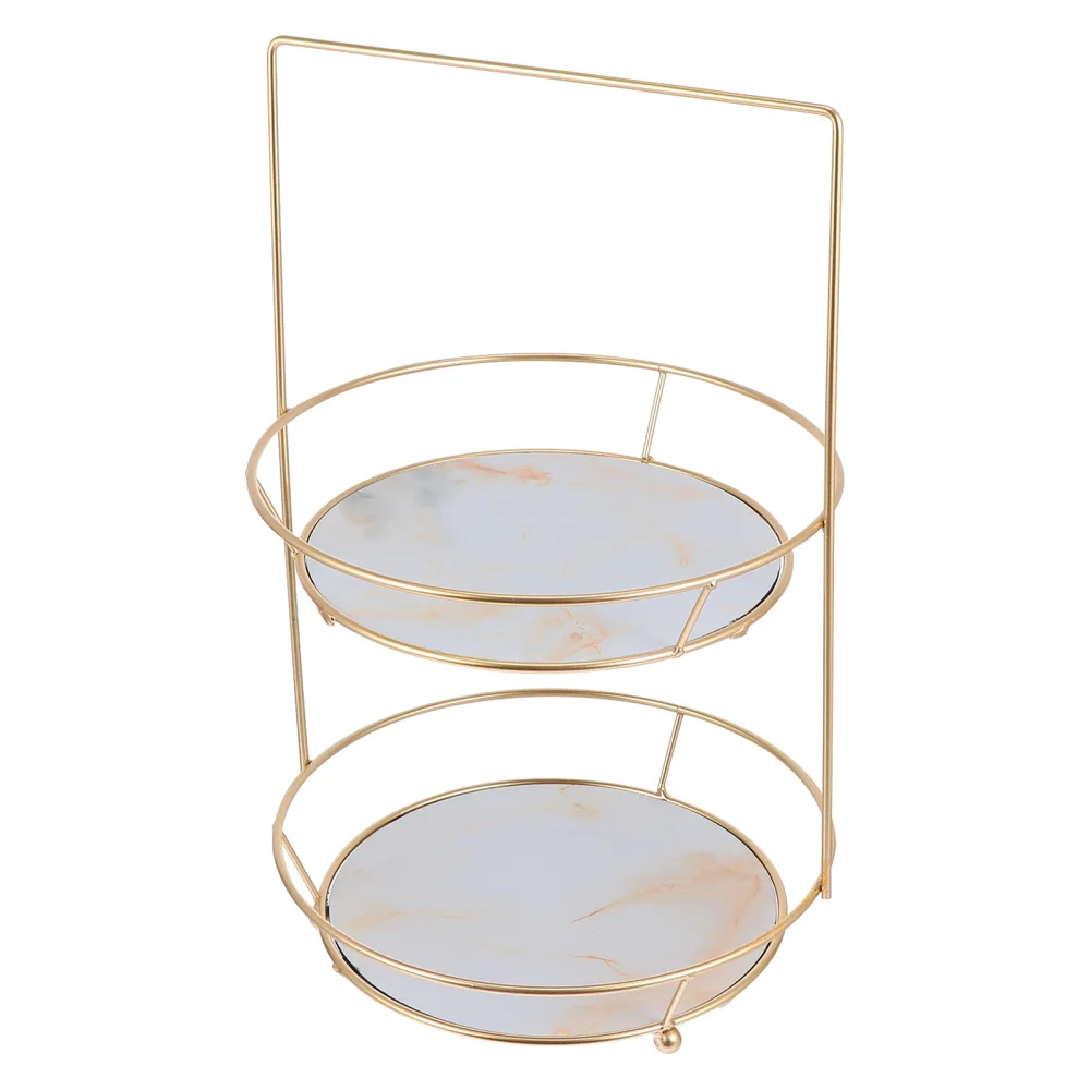 

1Pc Practical Makeup Holder Earrings Necklace Iron Art Storage Rack Home Supply