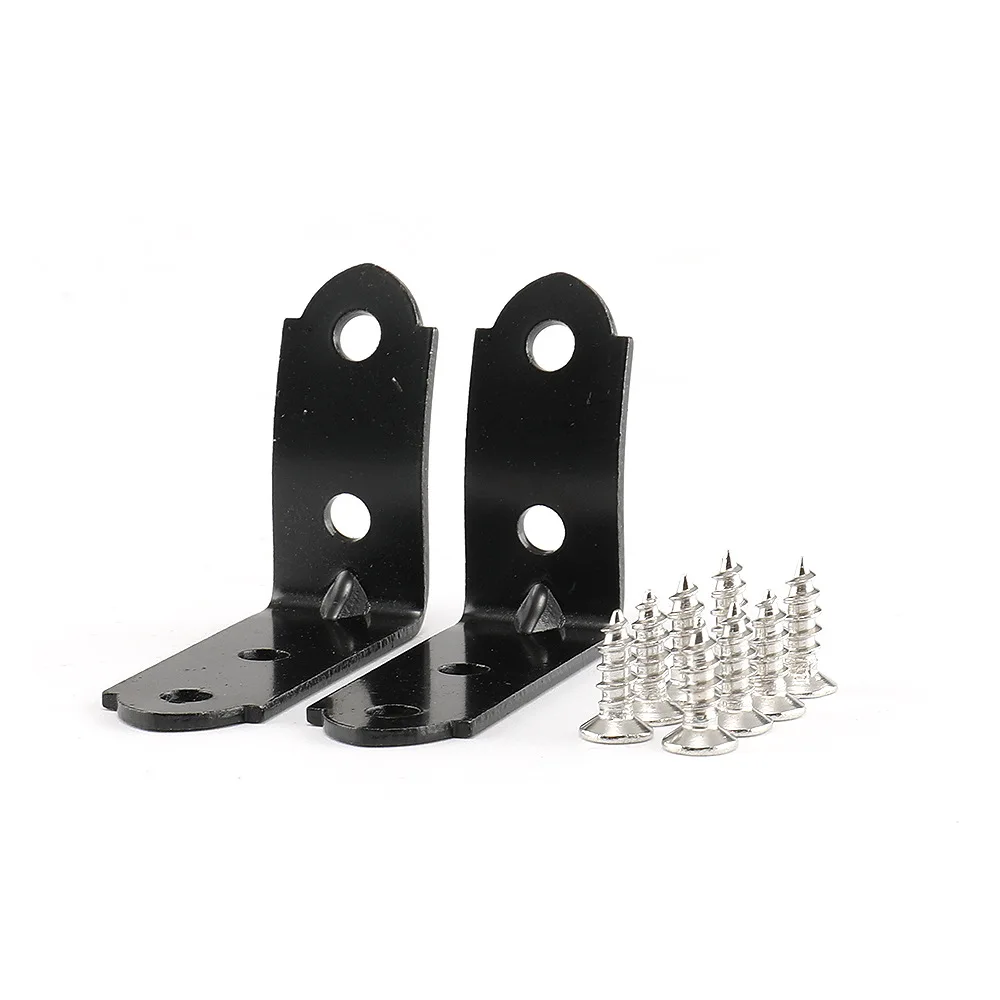 

Fits Audi A4 S4 RS4 B6 B7 8E Glove Box Repair Kit 2001-2008 2PCS Black