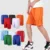 Мужские летние спортивные шорты, однотонные Детские тренировочные шорты для футбола, бега, баскетбола, футбола, шорты для женщин, мужчин, тенниса, бадминтона - изображение