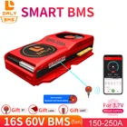 Смарт BMS 16S 60V 150A 200A 250A Bluetooth 485 для USB-устройства CAN NTC UART программное обеспечение, защитная плата для литий-ионной батареи BMS с вентилятором