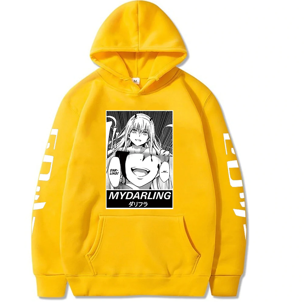 

Zero Two Hoodie Darling In The Franxx Printed Hoodies For Men/Women Harajuku