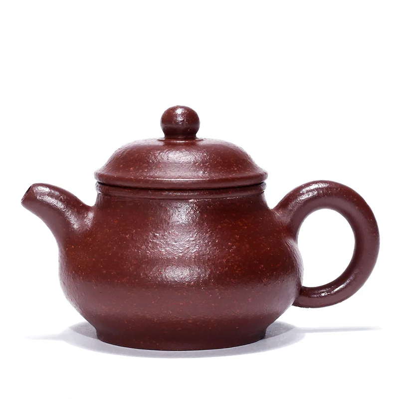 

Pan Huquan handmade famous purple clay teapot raw ore purple clay tea set gift