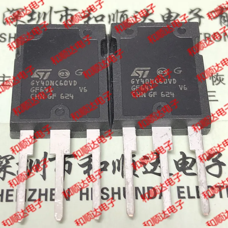 10 шт./лот GY40NC60VD STGY40NC60VD новые имеющиеся в наличии 247 600V 50A | Электроника