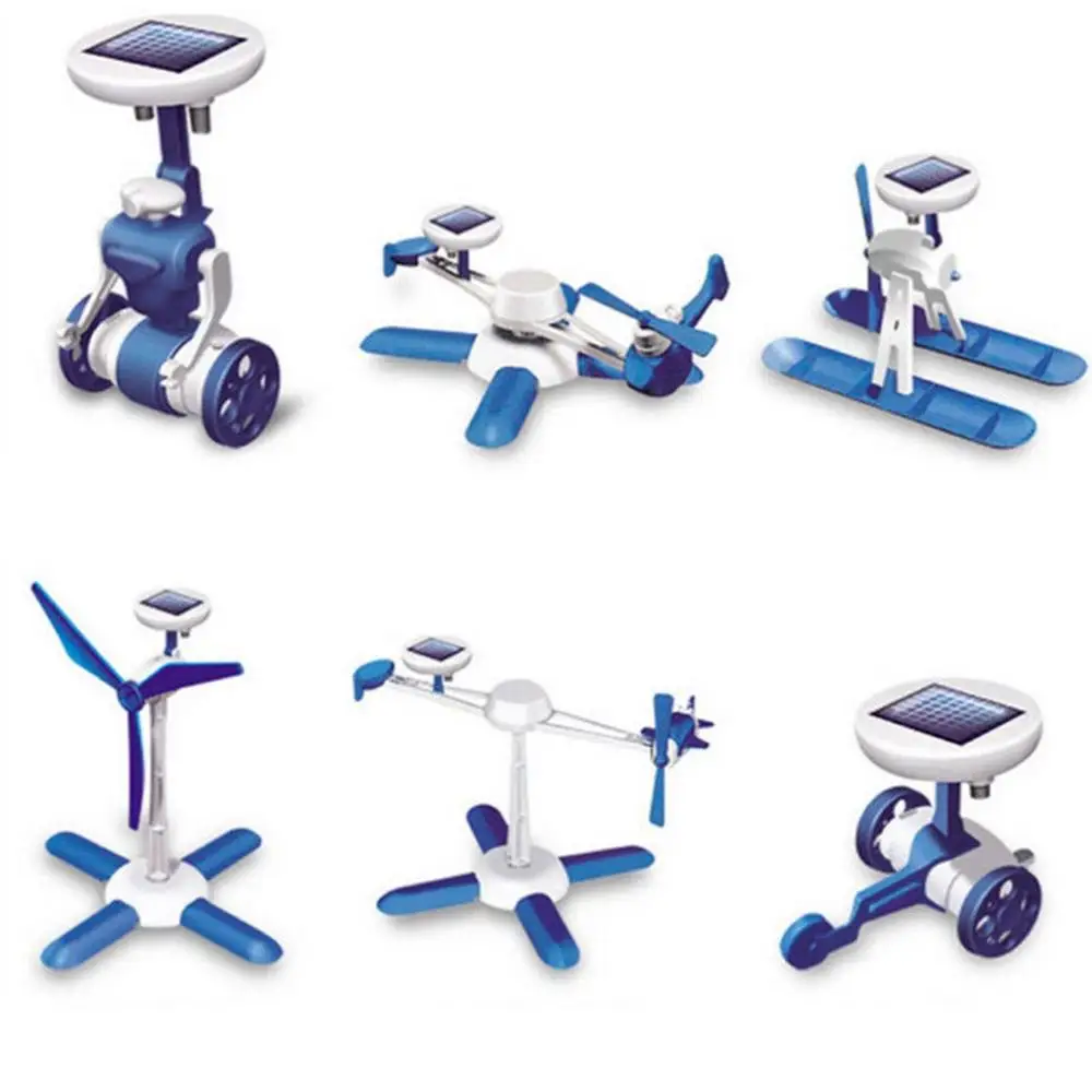 

Solar Power Transformation Robot Sets Assembling Device Science Mechanical Engineering Model Kids Toys Educational Novelty Gifts