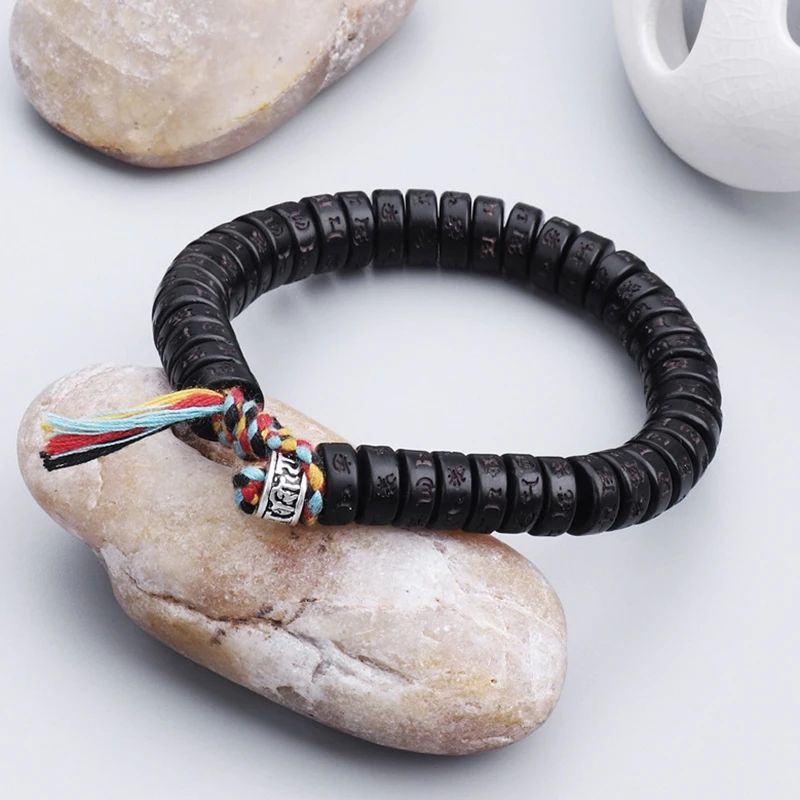 Тибетский буддийский ручной плетеный браслет с хлопковой нитью Lucky Knots из