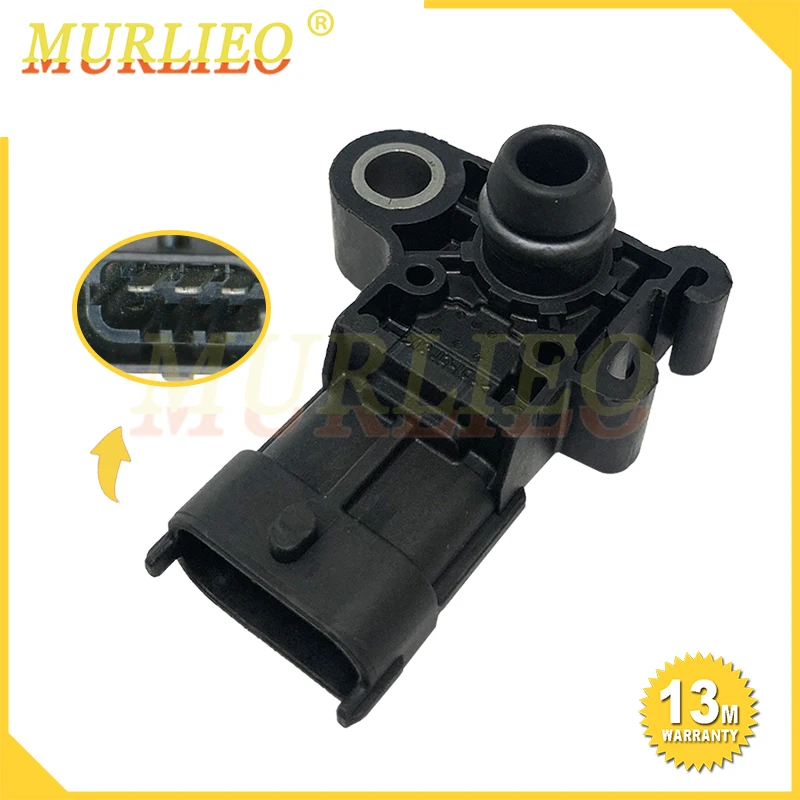 

Manifold Pressure MAP Sensor For Buick Enclave Lacrosse Cadillac CTS Chevrolet Colorado GMC Acadia Pontiac 0261230146 12591290