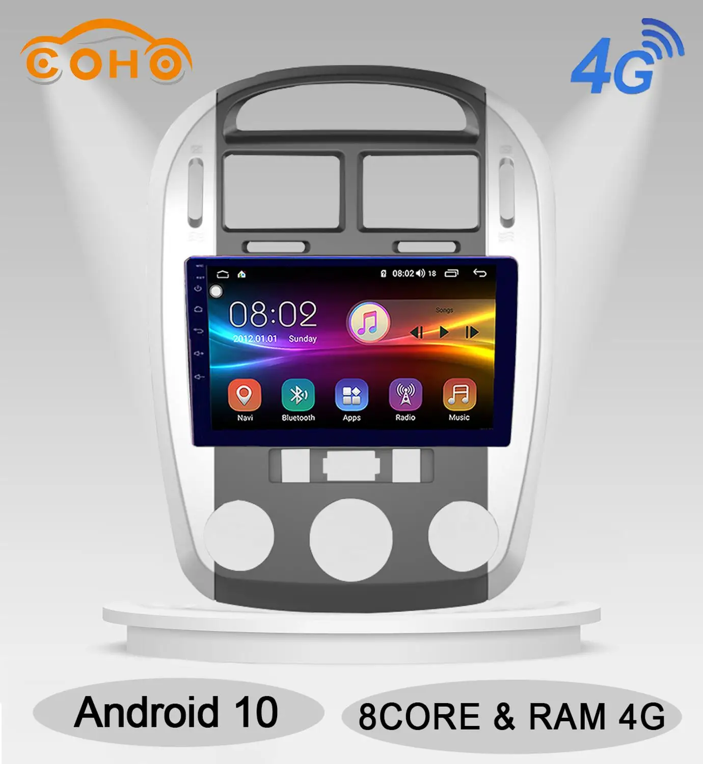 Cerato Android 10 0 Octa Core 4 + 64G Видео Навигация стерео радио для Kia 2012|Автомагнитолы| |