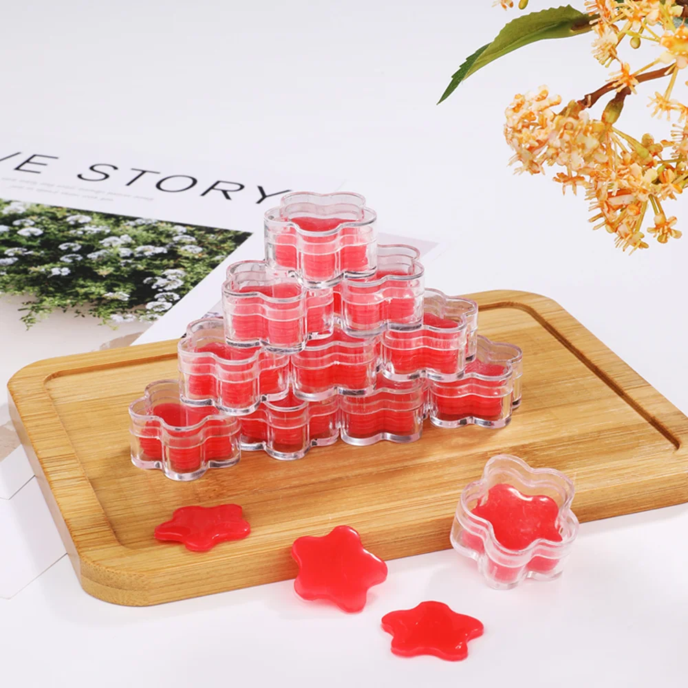 Красная клеевая глина в форме сливы 5D алмазная живопись инструменты сделай сам