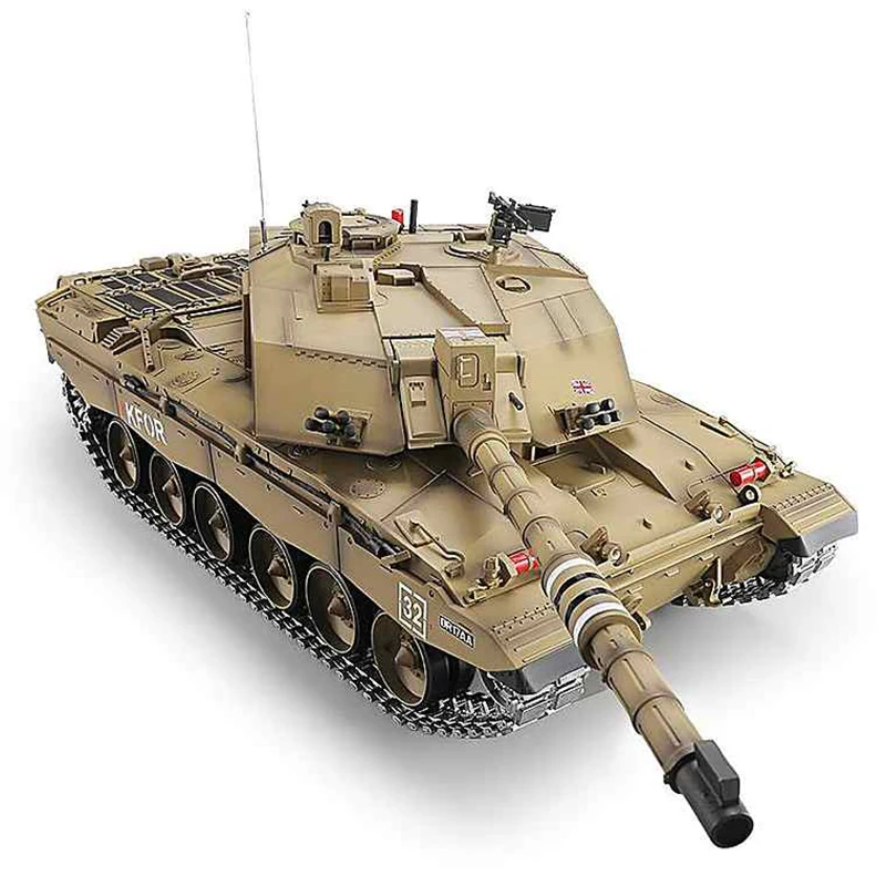 6 0 новый выпуск с инфракрасной системой битвы 1:16 UK Challenger Two RC battle Tank HL 3908 1