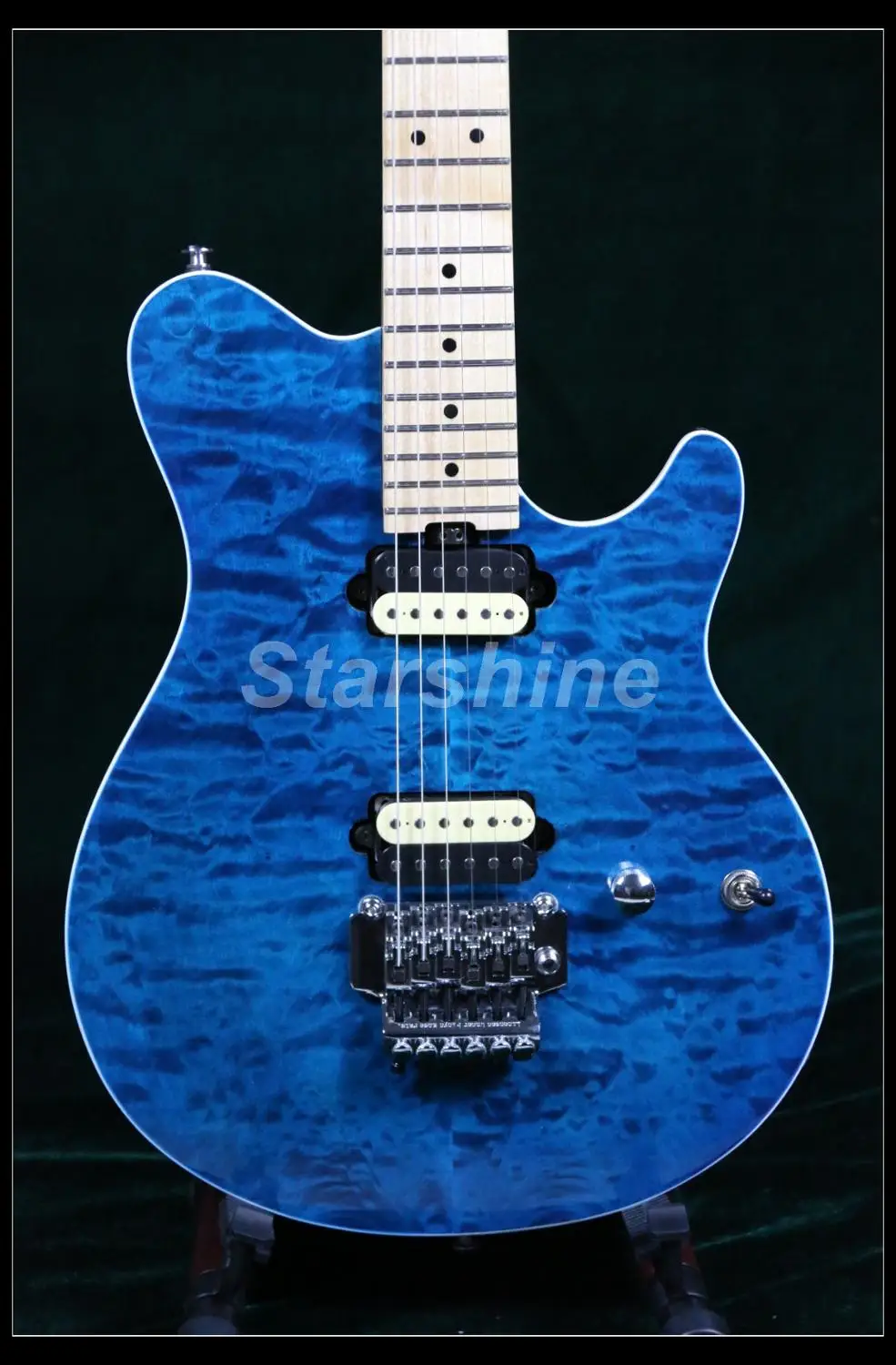 Electric Guitar CC-OPL Quilted Maple Top AXIS Style FR Bridge Zebra Pickups | Спорт и развлечения