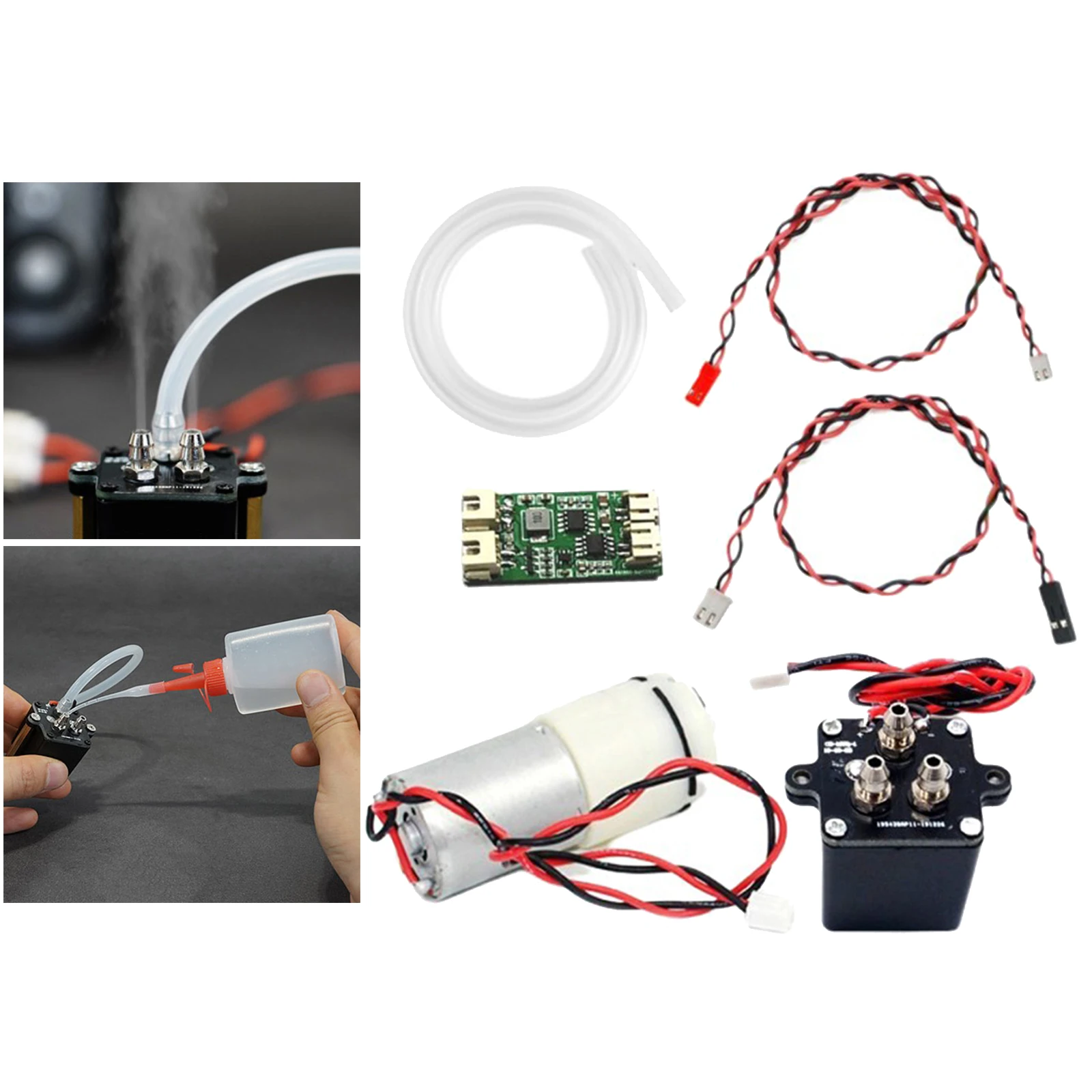 

Smoke Generator Smulation Smoker Parts for -4 1/10 RC Crawler for -4 1/10 RC Climbing Car
