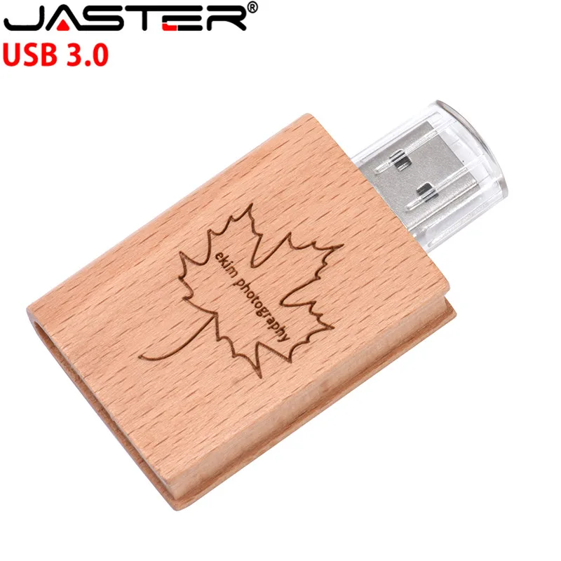 JASTER USB 3 0 пользовательский принт Логотип Натуральная деревянная книга 8 Гб 16 usb