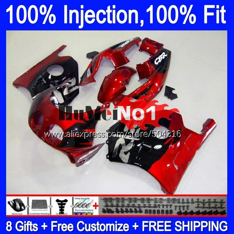 

Инъекция OEM для HONDA CBR250RR CBR 250RR 1990 1991 1992 1993 1994 135MC.31 металлический Красный Новый CBR250 RR MC22 95 96 97 98 99 обтекатель