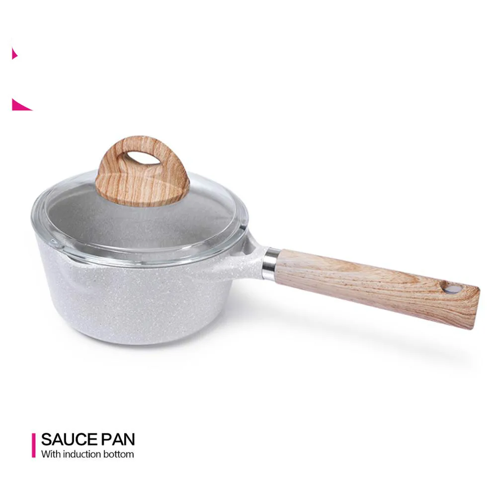 16 см антипригарная сковорода с алюминиевым покрытием серия BORNEO Dot индукционная